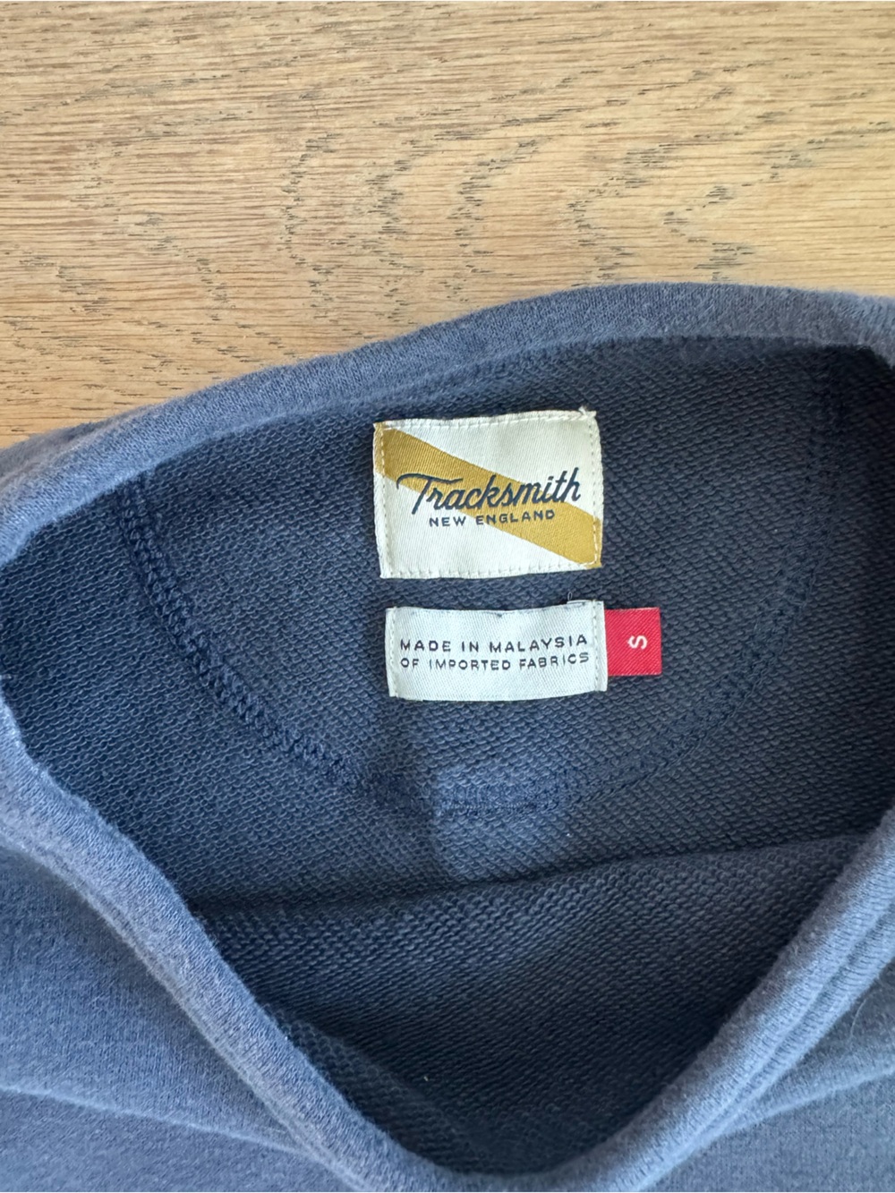 Tracksmith Kids Navy Jogger Sweatpants - Picture 2 of 3